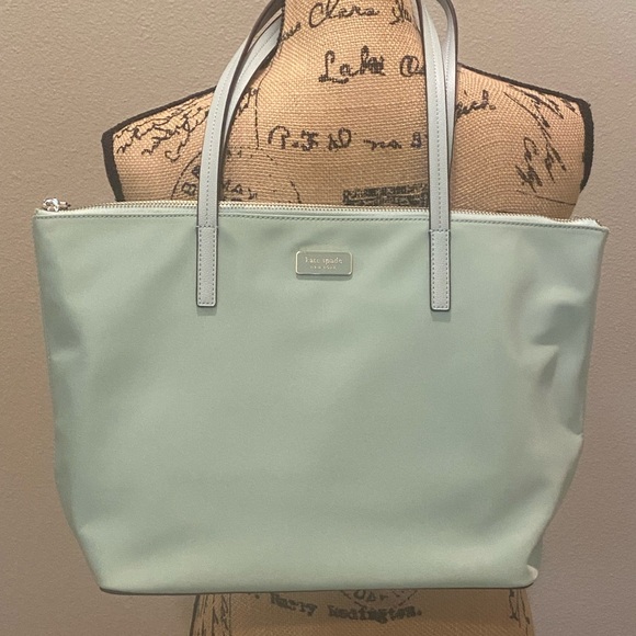 kate spade Bags Kate Spade Hayden Spring Meadow Mint Green Nylon